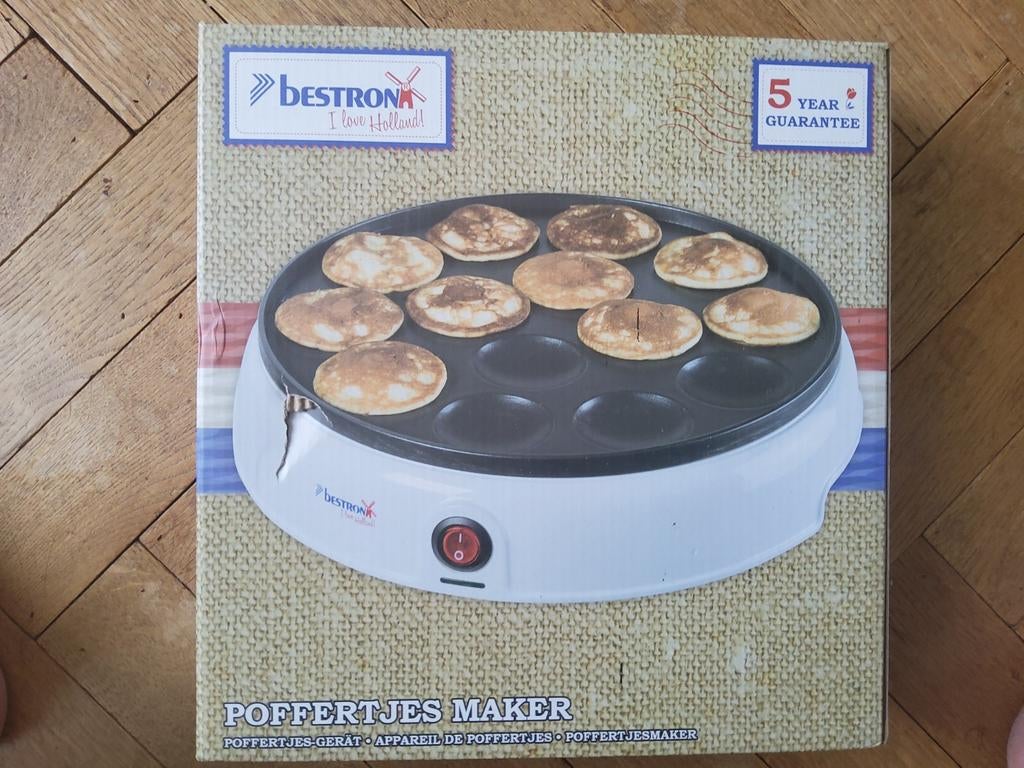 Bestron Poffertjes Maker - Nieuw in Doos, Ophalen of Verzenden, Nieuw