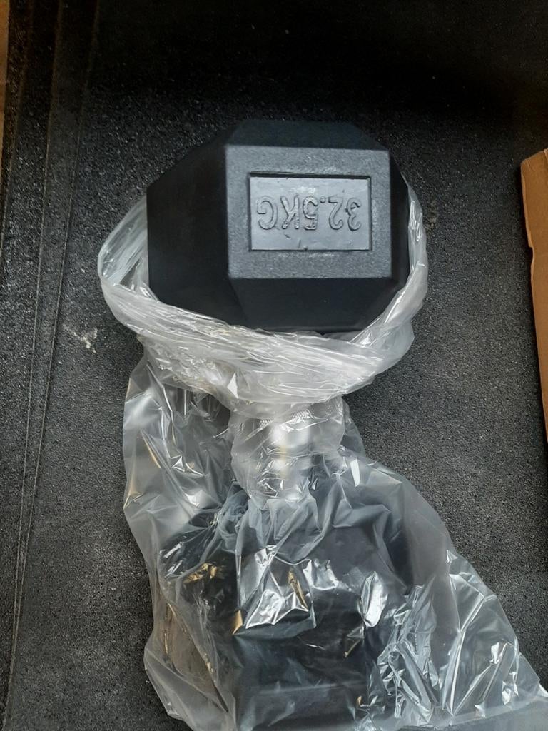 Hexa dumbbells NIEUW 27.5kg 30kg 32.5kg 35kg, Ophalen, Nieuw, Dumbbell