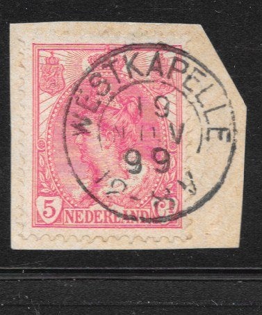 Kleinrond : Westkapelle, Verzenden, T/m 1940, Gestempeld