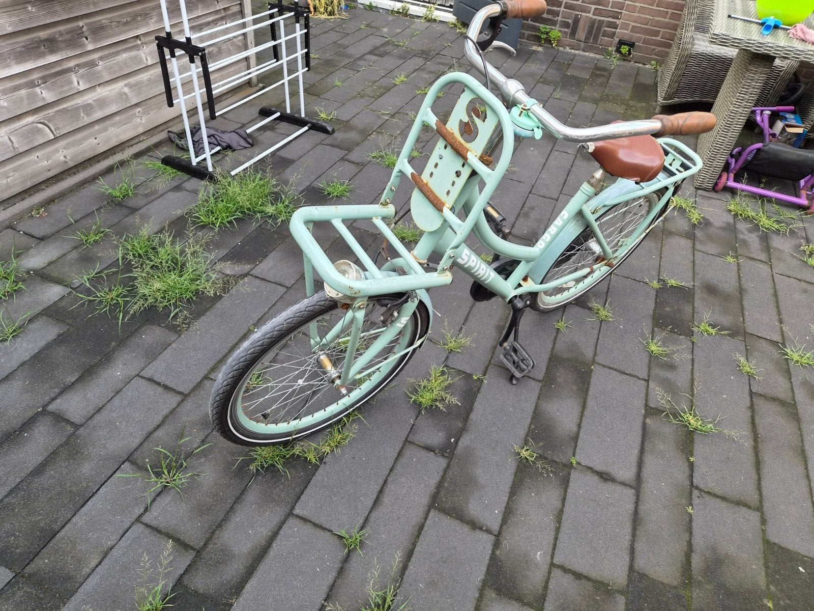 Spirit kinderfiets 22 inch, Ophalen, Gebruikt, 20 inch of meer, Spirit
