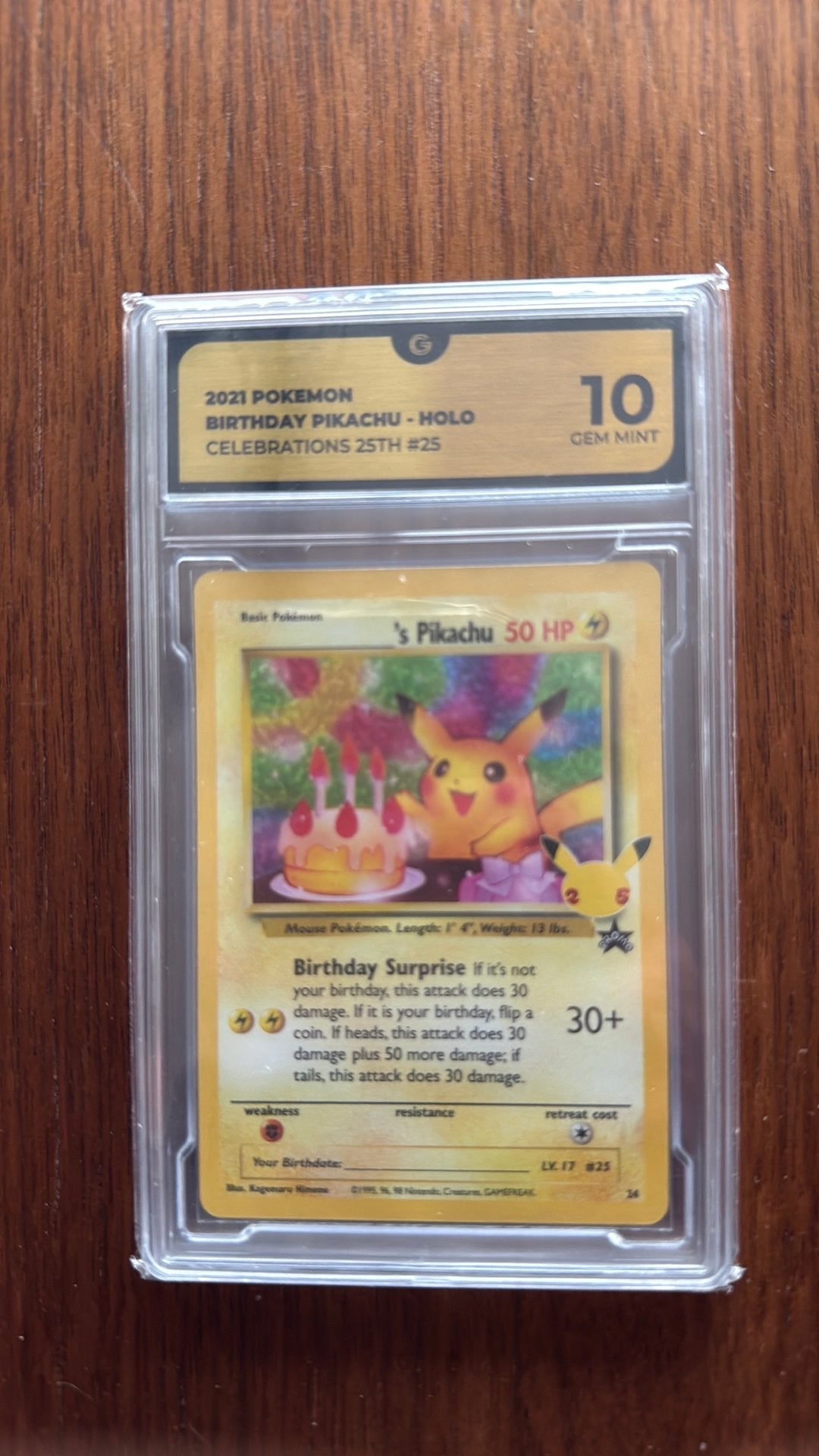 Birthday Pikachu 2021!, Ophalen of Verzenden, Nieuw