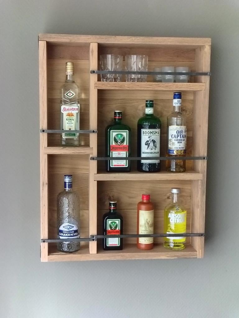 Te koop: Eiken drankrek, Ophalen, Nieuw