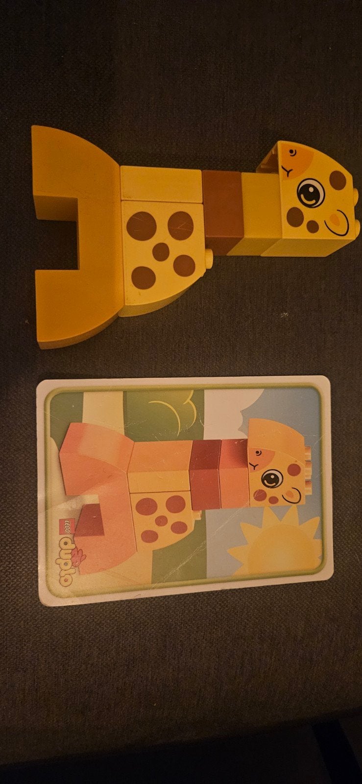 Lego Duplo Dieren: hond, giraffe en konijn, Ophalen, Zo goed als nieuw, Overige merken