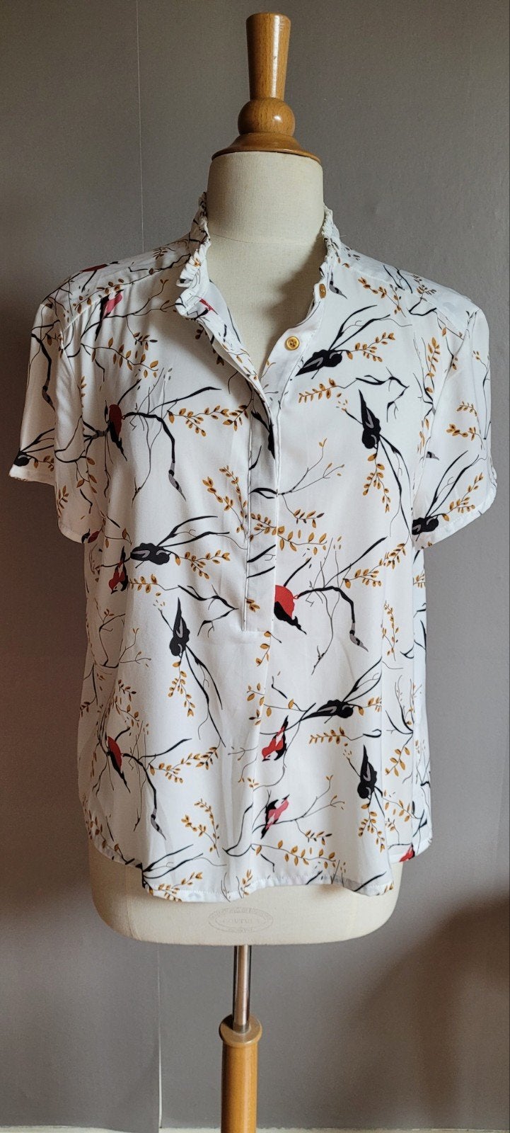 Blouse Costes Copenhagen, Maat 38/40 (M), Wit, Ophalen of Verzenden, Zo goed als nieuw