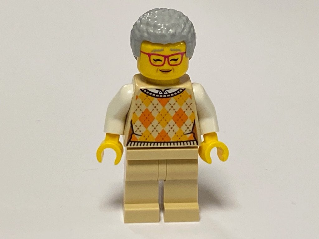 Lego Town Minifiguur twn491 oudere dame, Overige thema's, Lego, Nieuw, Ophalen of Verzenden