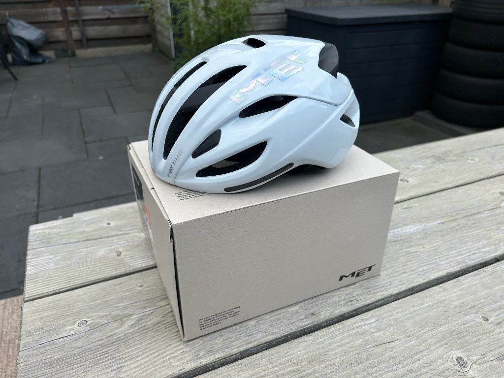 MET Rivale MIPS Fietshelm – (Maat L - wit), Fietsen en Brommers, Fietsaccessoires | Fietshelmen, Ophalen of Verzenden, L, Heer of Dame