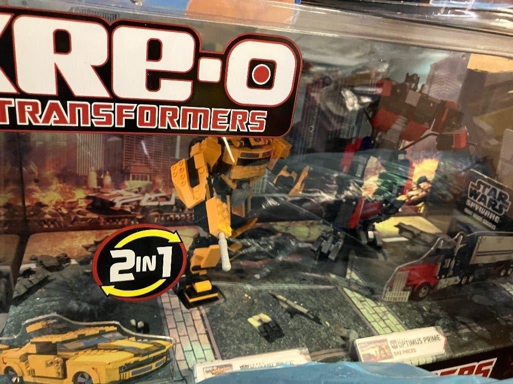 Transformers display kre-o, Ophalen, Zo goed als nieuw, Overige merken