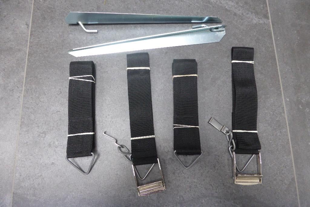 Thule Hold Down Side Trap Kit - Stormbanden Set, Caravans en Kamperen, Caravan accessoires, Zo goed als nieuw, Ophalen of Verzenden