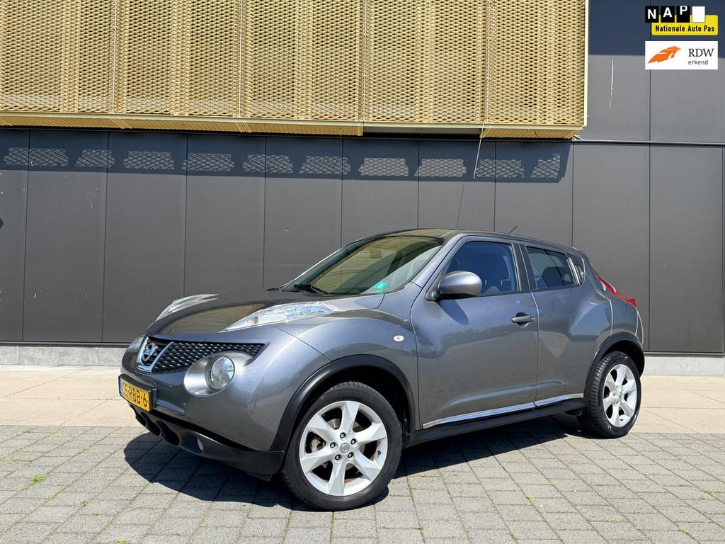 Nissan Juke 1.6 Acenta | Clima | Cruise | Bluet.| D-mode | 2, Auto's, Nissan, Voorwielaandrijving, Euro 5, Zwart, 4 cilinders
