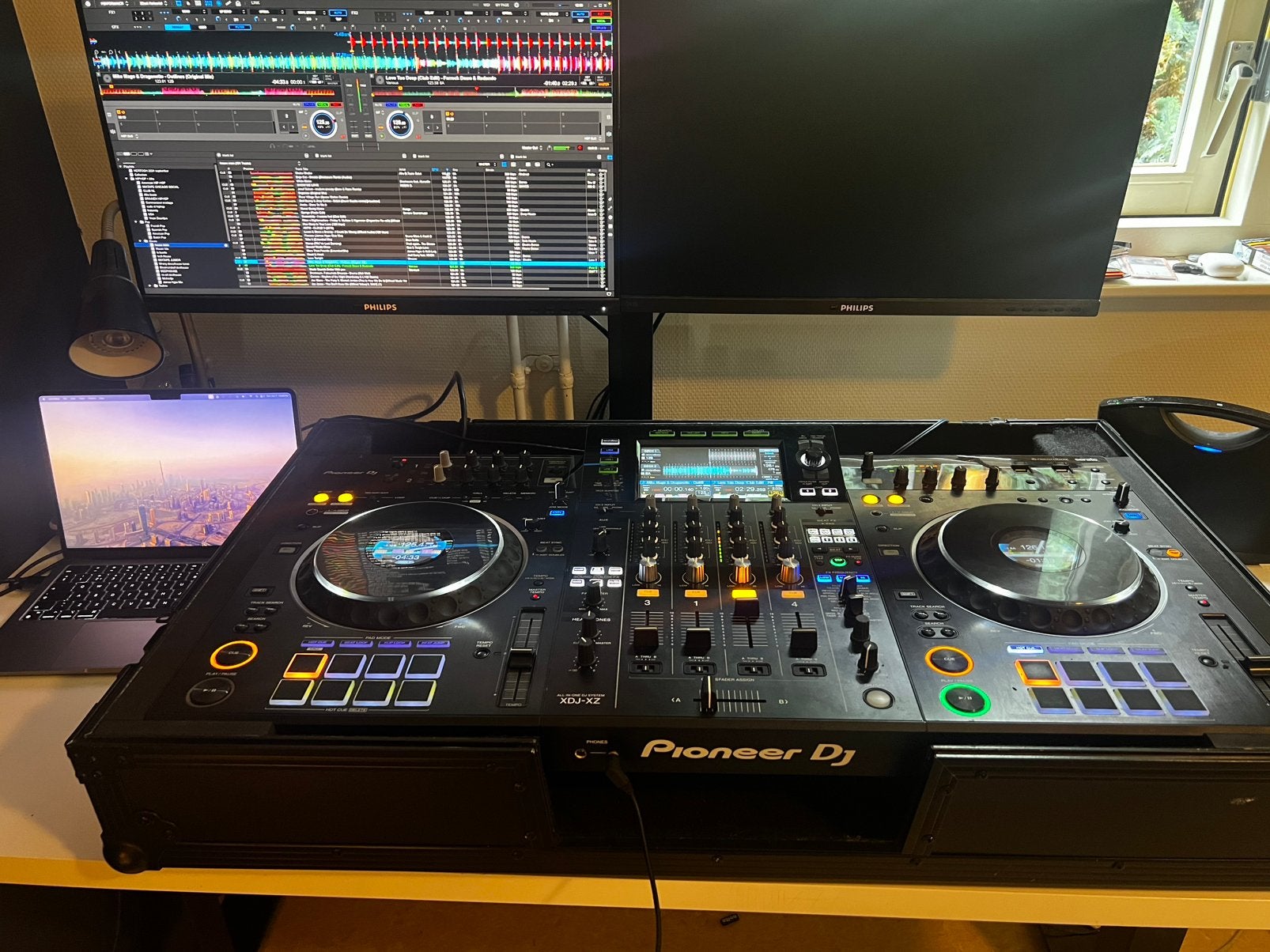 Pioneer XDJ-XZ 4-kanaals, Pioneer Flightcase,Originele Doos, Muziek en Instrumenten, Dj-sets en Draaitafels, Ophalen, Zo goed als nieuw