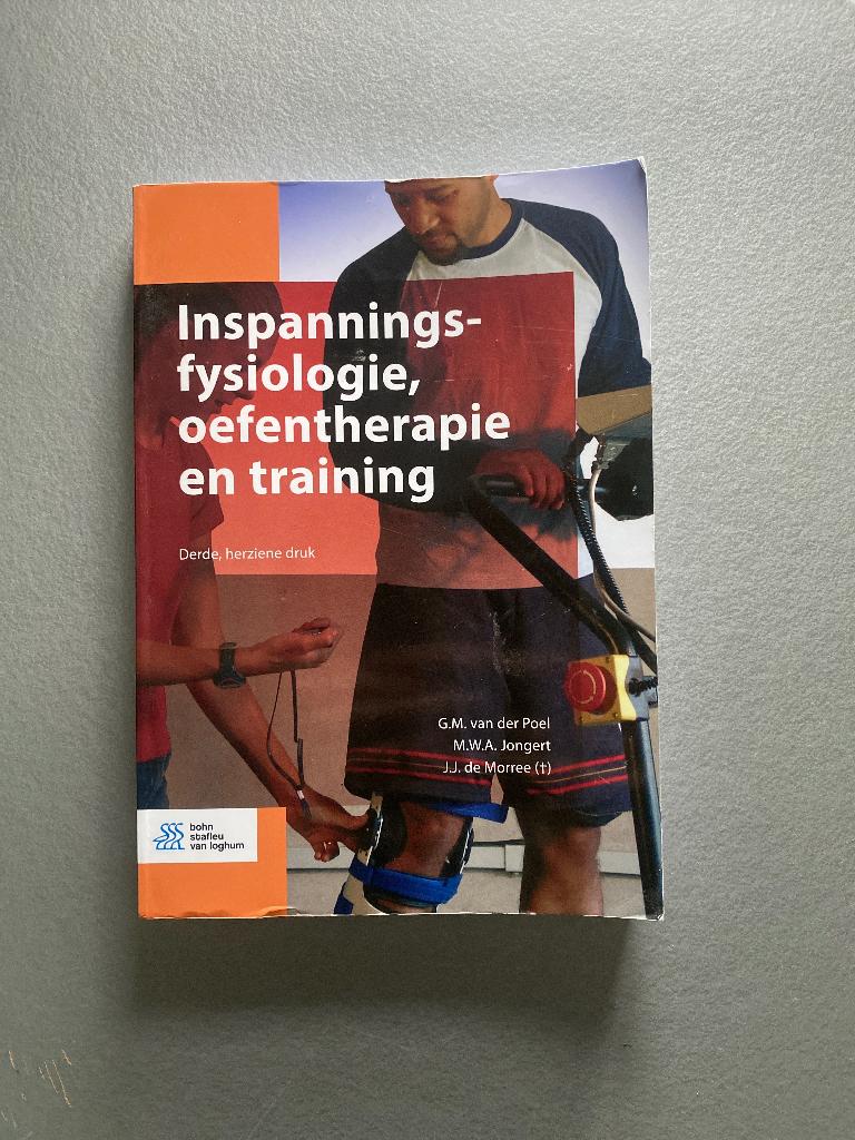 Inspanningsfysiologie, oefentherapie en training, Boeken, Gelezen, Diverse auteurs, Beta, HBO