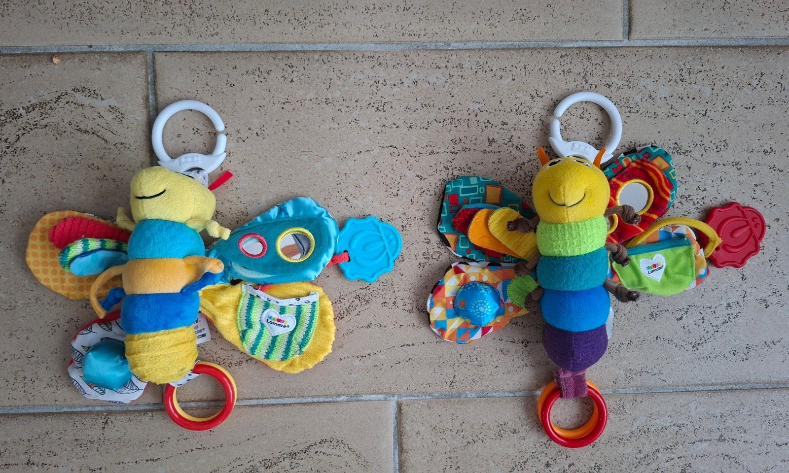 2 vlinders, tomy, Lamaze, Ophalen of Verzenden, Zo goed als nieuw, Overige typen