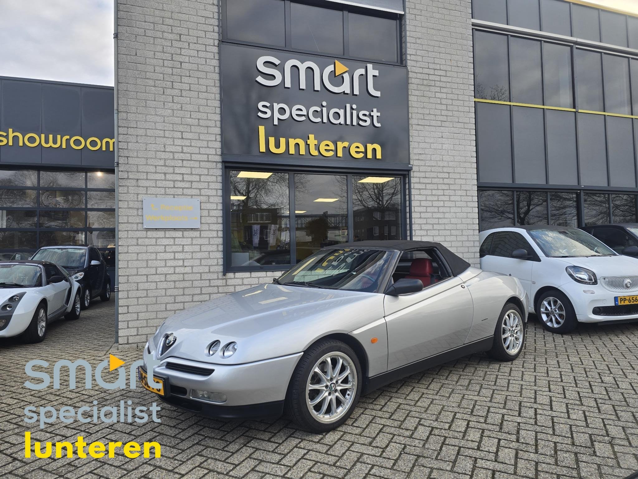 Alfa Romeo Spider 2.0-16V T.Spark in super staat!, Voorwielaandrijving, 1345 kg, Gebruikt, Spider