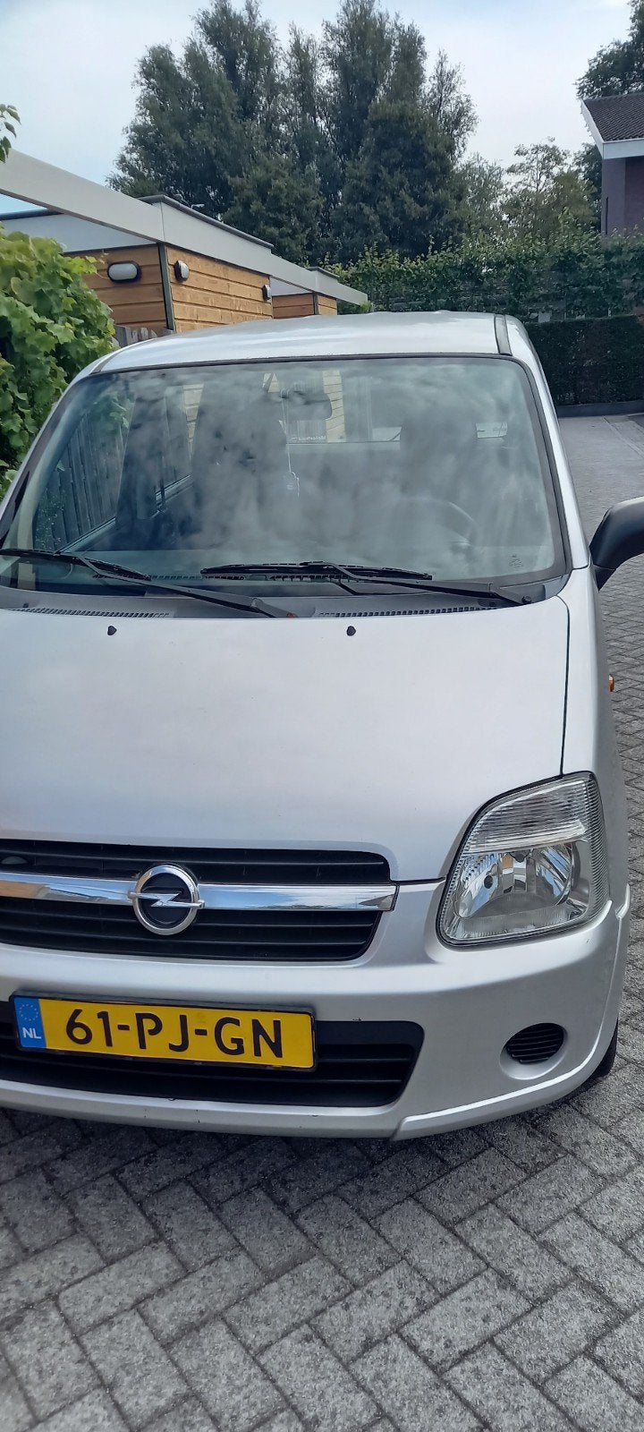 Opel Agila 1.2 I 16V 2004 Grijs, Auto's, Opel, Voorwielaandrijving, Origineel Nederlands, Handgeschakeld, Particulier