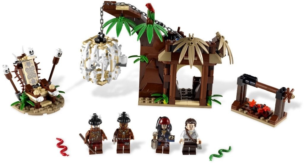 4182 - Pirates of the Caribbean: The Cannibal Escape, Kinderen en Baby's, Speelgoed | Duplo en Lego, Hello@support.lego.com, Lego