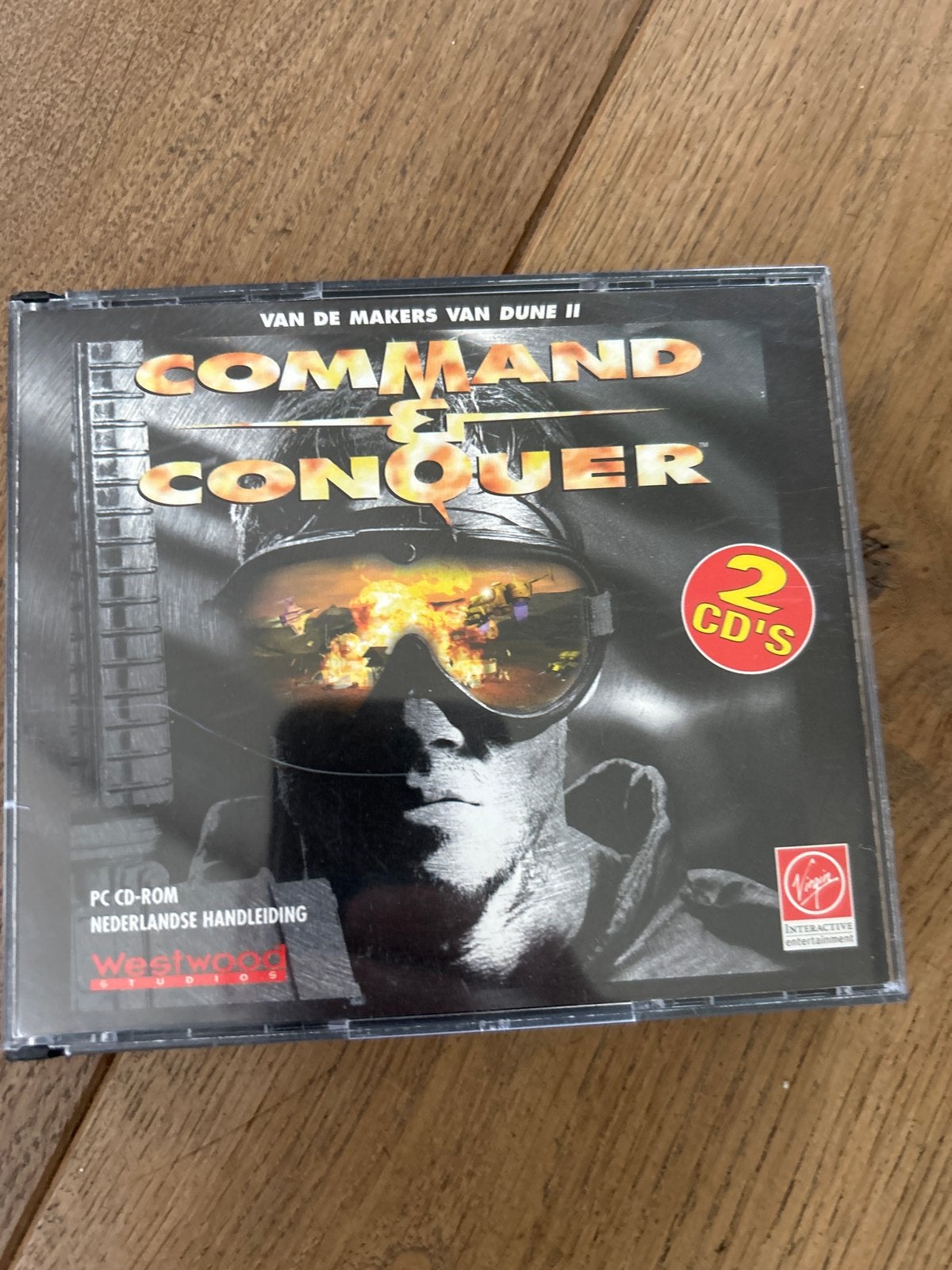 Command & Conquer PC CD-ROM (2 CD's) - Klassieke RTS, Spelcomputers en Games, Games | Pc, Gebruikt, Strategie en Constructie, 1 speler