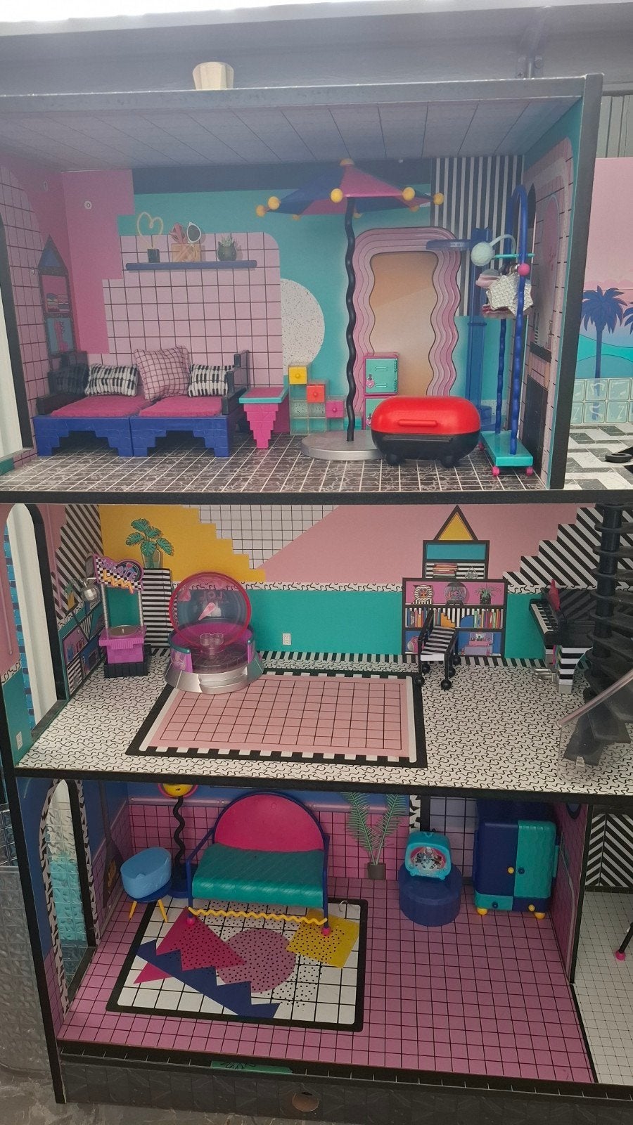 Grote LOL Surprise poppen collectie met huis en accessoires, Ophalen, Gebruikt, Overige typen