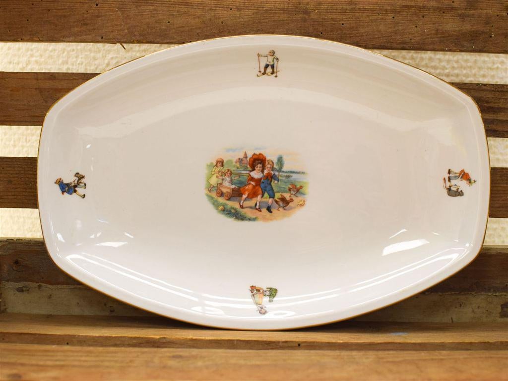 Jager porseleinen schaal 51371, Gebruikt, Ophalen of Verzenden, Bord(en), Wedgwood