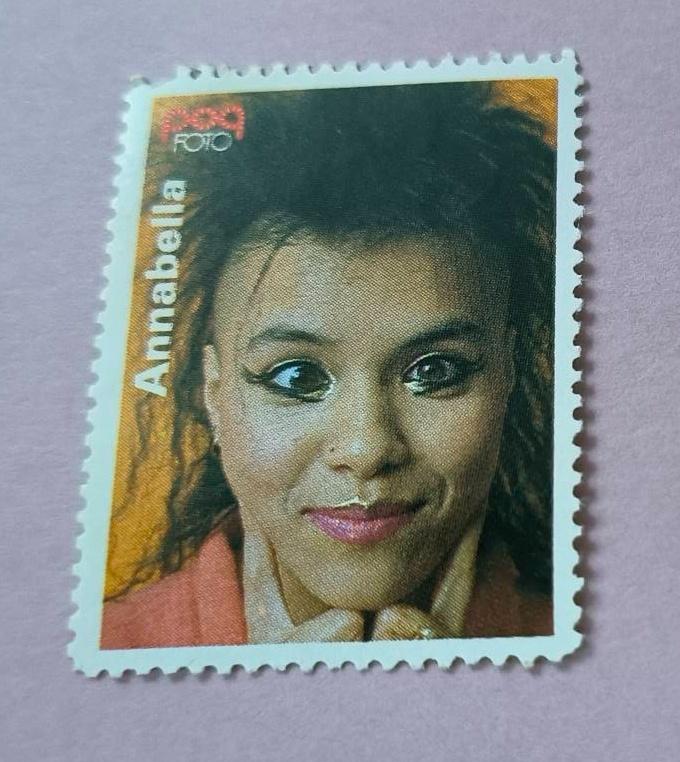 Popfoto zegel Annabella, Ophalen of Verzenden, Nieuw, Foto of Kaart