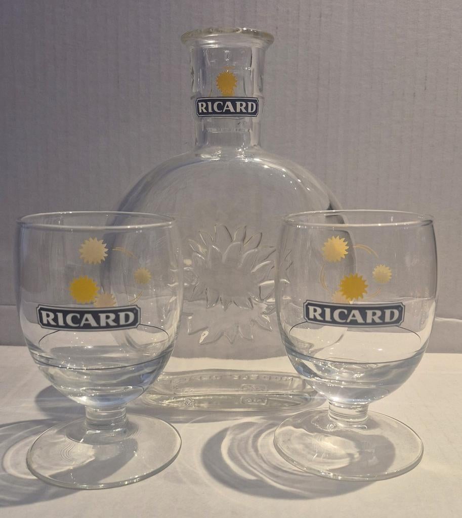 Ricard setje (Q), Ophalen of Verzenden, Zo goed als nieuw