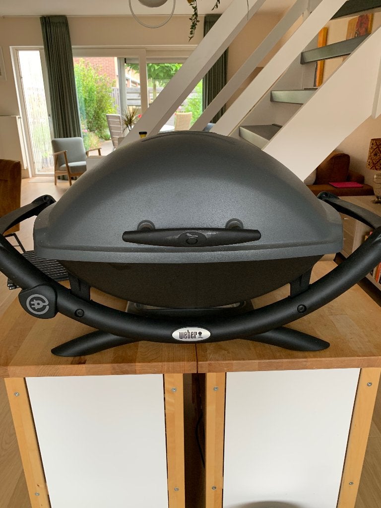 Elektrische Barbecue, Ophalen, Zo goed als nieuw, WEBER BBQ