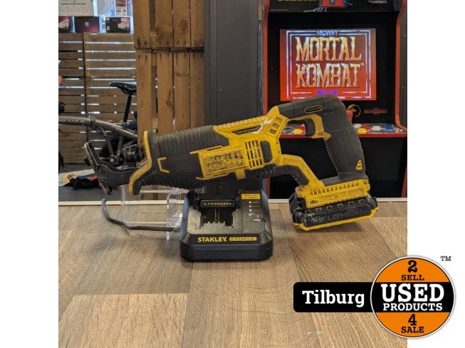 Stanley Fatmax FMC675 Reciprozaag Incl 18V Accu, Stanley, Zo goed als nieuw, Support@stanley.com, 1000 Stanley Drive, New Britain, 
CT 06053
USA
