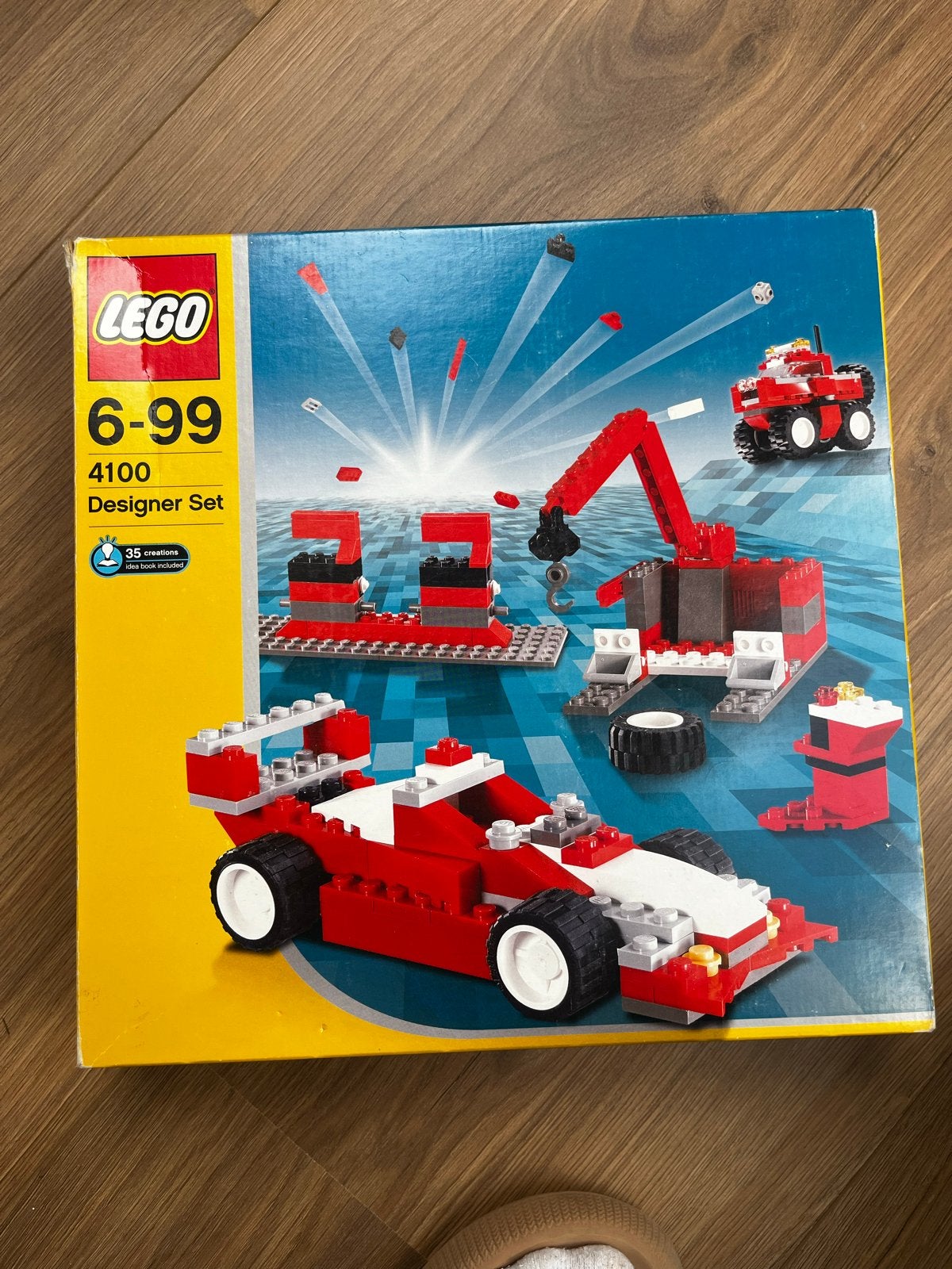 LEGO 4100 Designer Set, Ophalen of Verzenden, Gebruikt, Overige merken