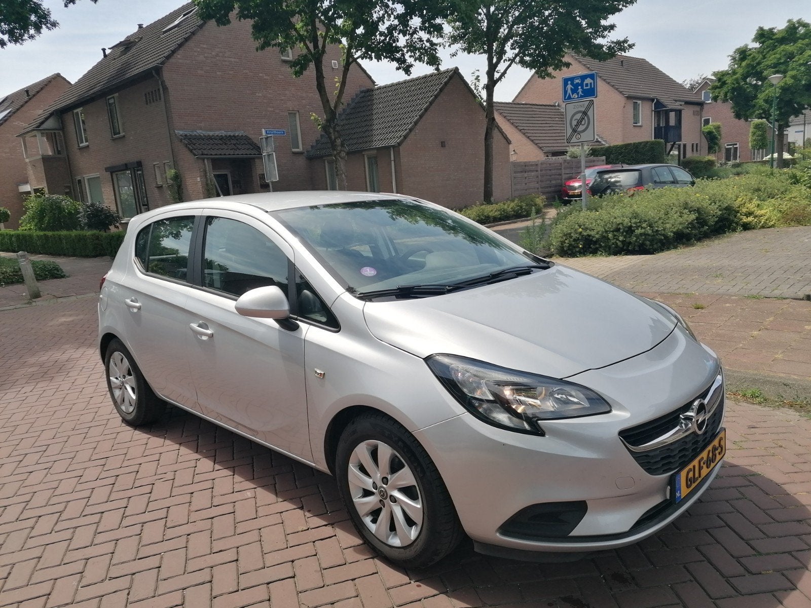 Opel Corsa 1.2 16V Ecoflex 5D 2017 Grijs, Auto's, Opel, Voorwielaandrijving, 1063 kg, Zwart, Handgeschakeld