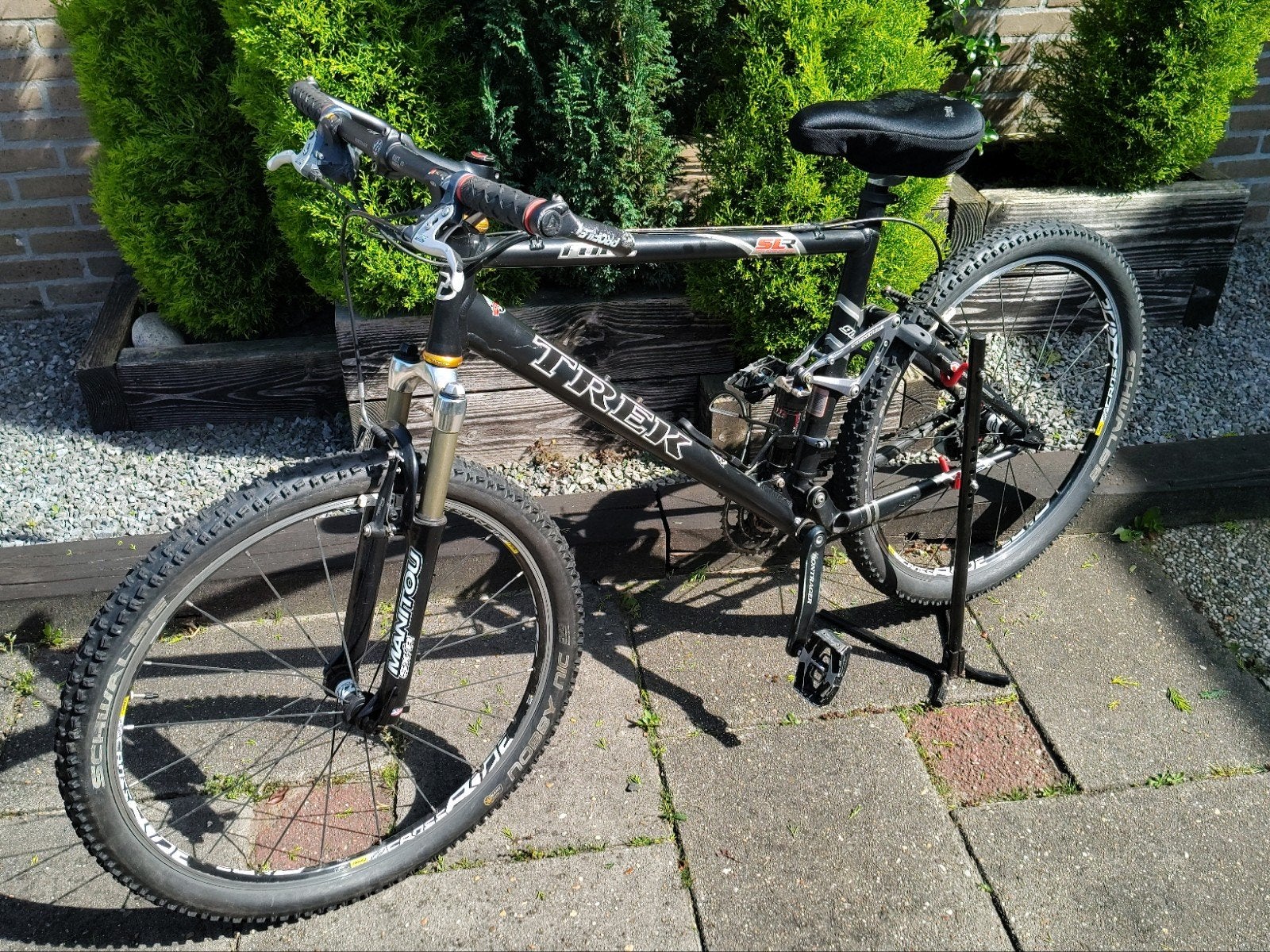 Trek Fuel 90 SLR – Full Suspension Mountainbike + 2 Banden., Ophalen, Gebruikt, Trek, Velgrem