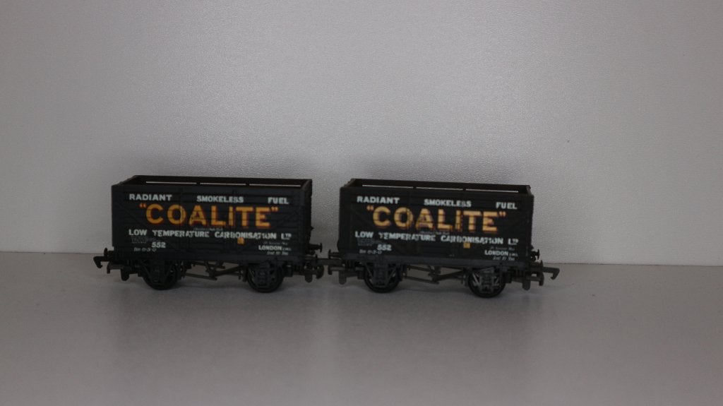 2x Coke Wagon COALITE  Mainline 00 gauge, Overige merken, Gebruikt, Gelijkstroom, Wagon