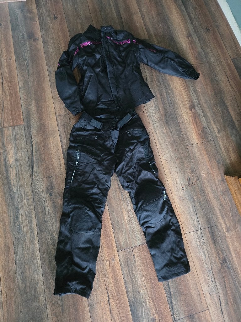 Vrouwen Motorpak maat L en motor schoenen maat 37, Ophalen, Tweedehands, Dames, Laarzen