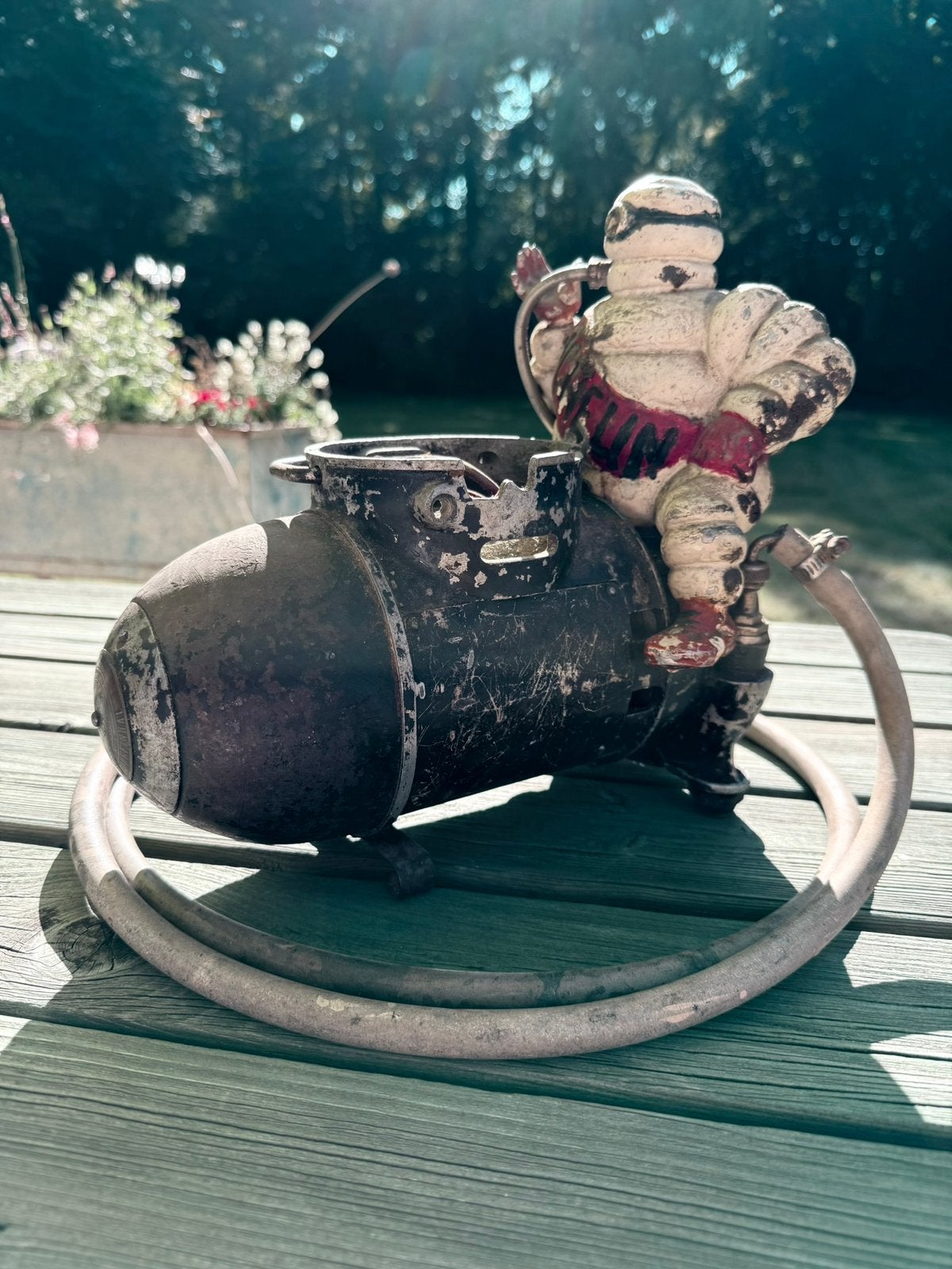 1920s Michelin Compressor - Bibendum, Ophalen, Gebruikt, Gebruiksvoorwerp