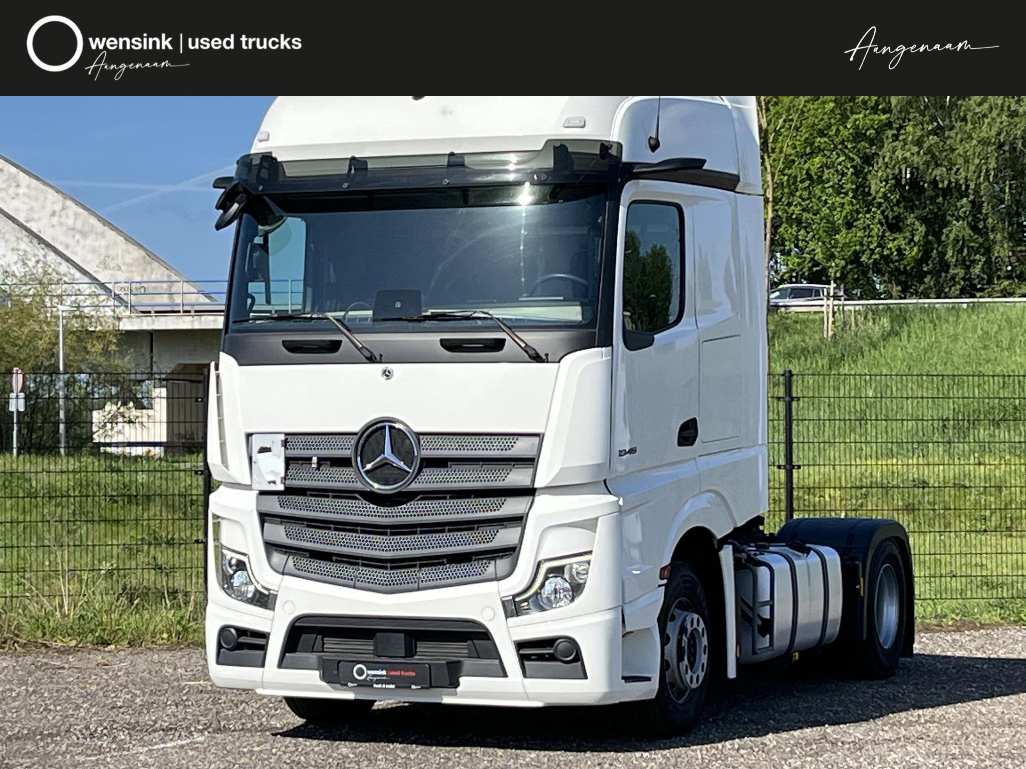 Mercedes-Benz Actros 1845 LS 4x2 | BigSpace, Auto's, Automaat, Wit, Mercedes-Benz, Bedrijf