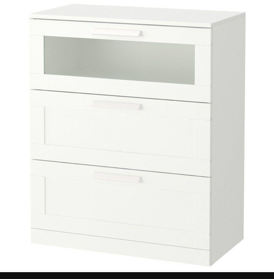 ikea brimnes ladekast met 3 laden - Ideaal voor opslag, Huis en Inrichting, Kasten | Ladekasten, Ophalen, Gebruikt, 50 tot 100 cm
