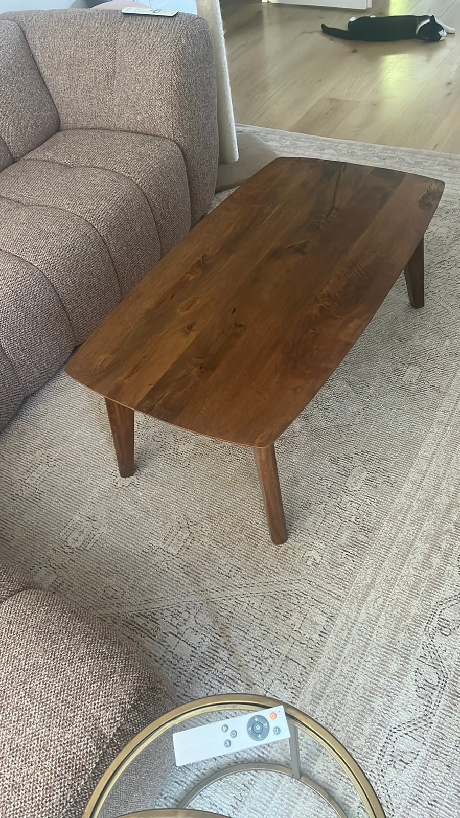 Goossens salontafel, 100 tot 150 cm, Zo goed als nieuw, Rechthoekig, 50 tot 100 cm