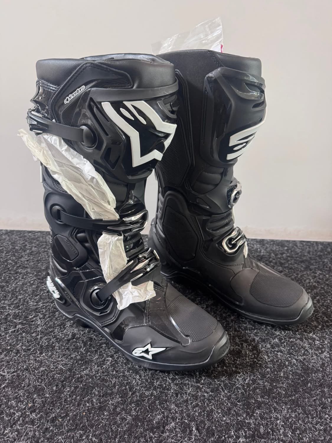 Alpinestars tech 10 crosslaarzen 47, Motoren, Kleding | Motorkleding, Ophalen of Verzenden, Nieuw met kaartje, Laarzen