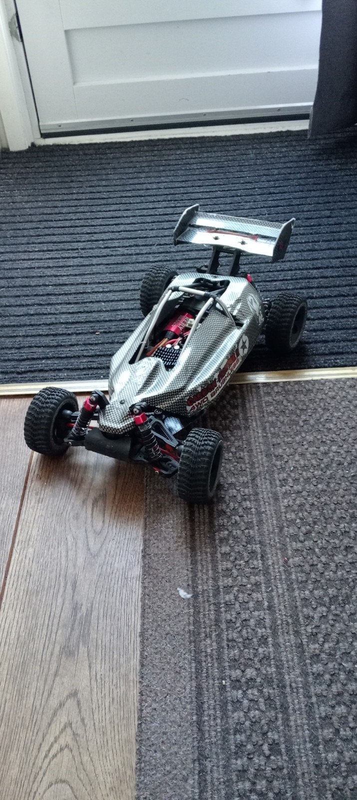 RC Auto met brushless motor en extra onderdelen, Overige merken, Gebruikt, Auto, Groter dan 1:32