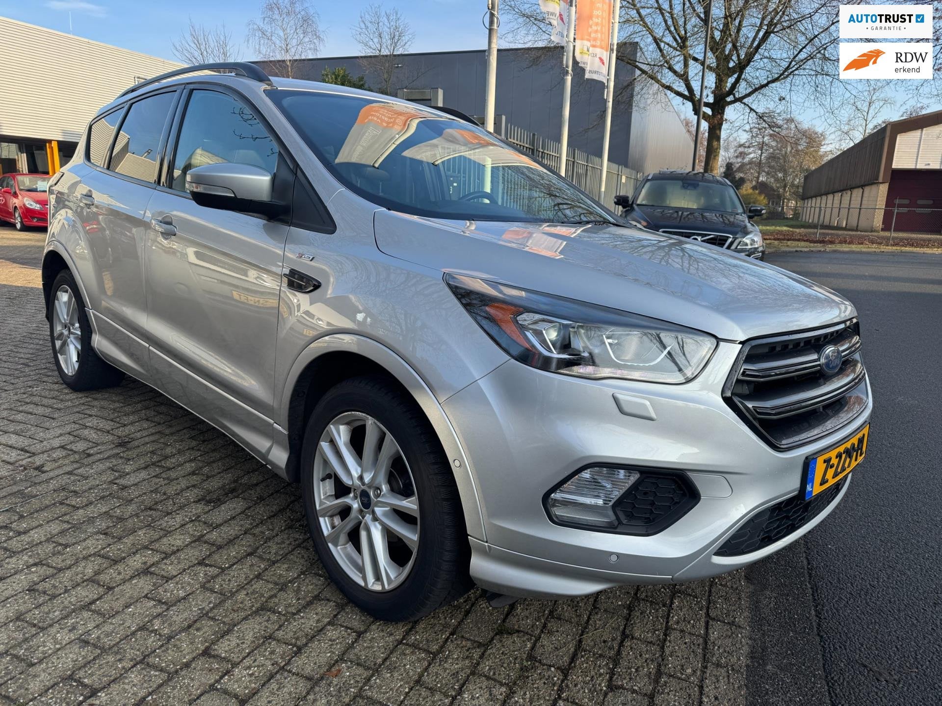 Ford KUGA 1.5 EcoBoost ST Line 113.695 km, trekhaak navi, cr, Auto's, Ford, 4 cilinders, Bedrijf, Handgeschakeld, Automatische klimaatregeling