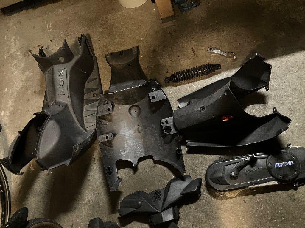 Peugeot ludix onderdelen, Ophalen, Gebruikt, Overige typen, Peugeot