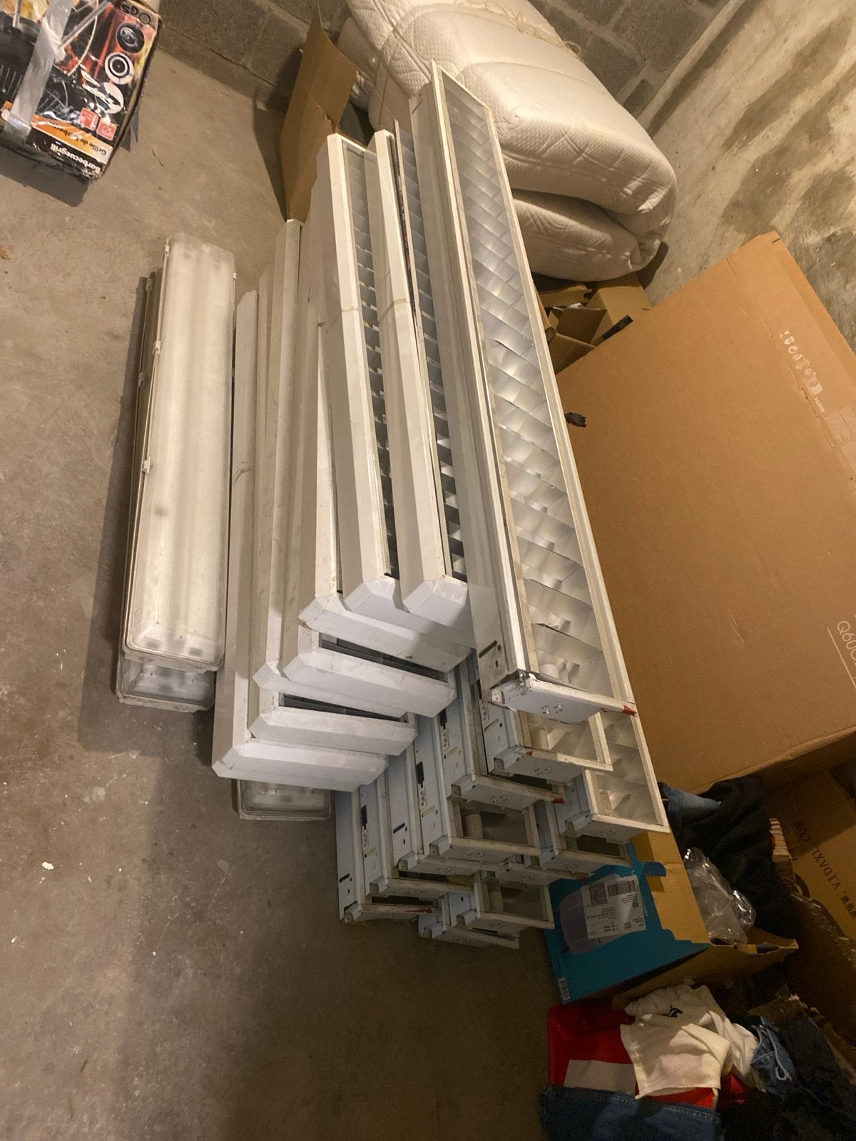 TL-armaturen met LED-lampen, Ophalen, Gebruikt, Led-lamp