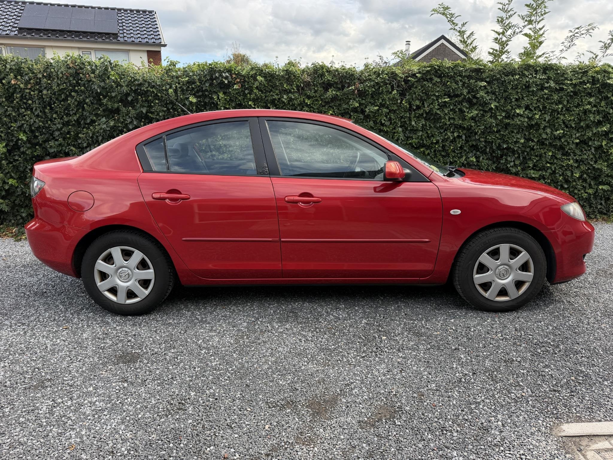 Mazda 3 1.6 Touring | Airco | Elekt. Ramen | Radio / CD | Tr, Stof, Gebruikt, Zwart, 4 cilinders