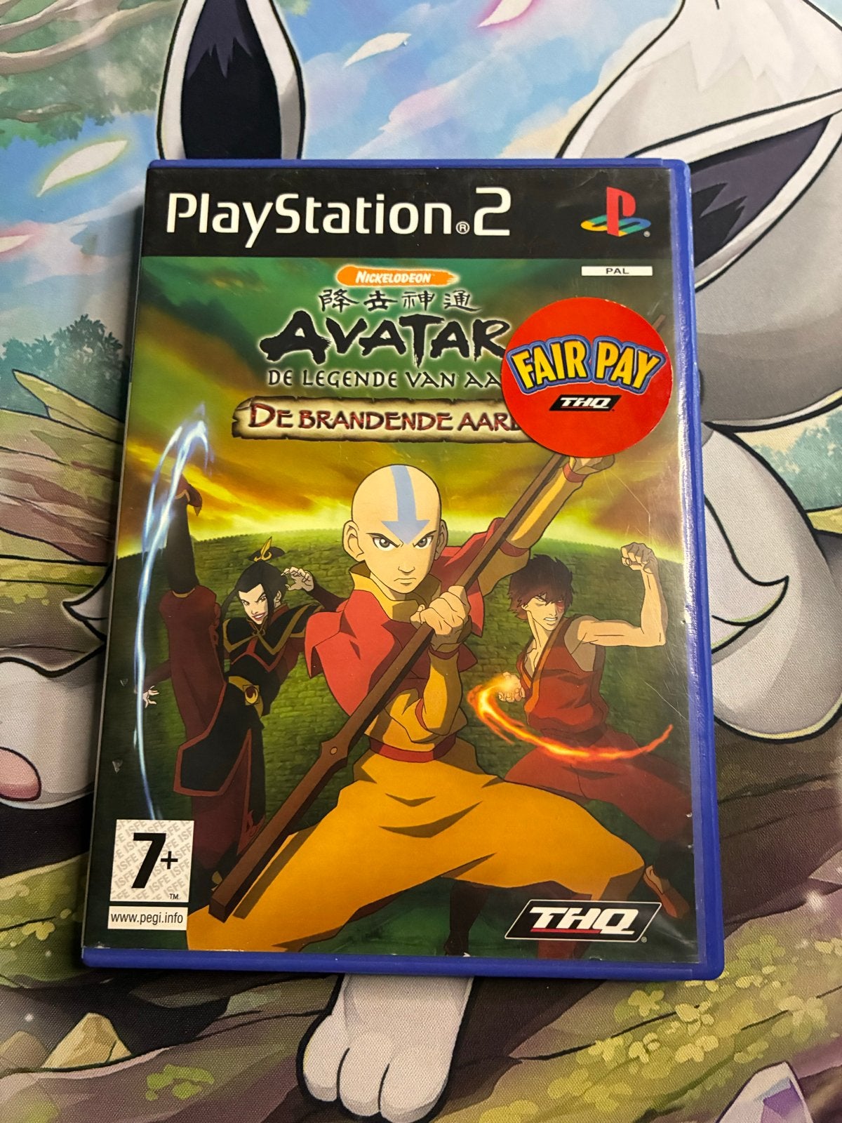 Avatar: De Legende van Aang - De Brandende Aarde PS2, Avontuur en Actie, Gebruikt, 1 speler, Ophalen of Verzenden