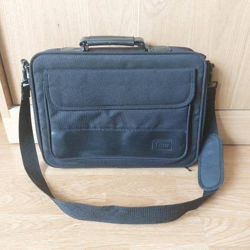 Zwarte laptoptas Targus, Model CN01, Ophalen of Verzenden, 17 inch of meer, Gebruikt