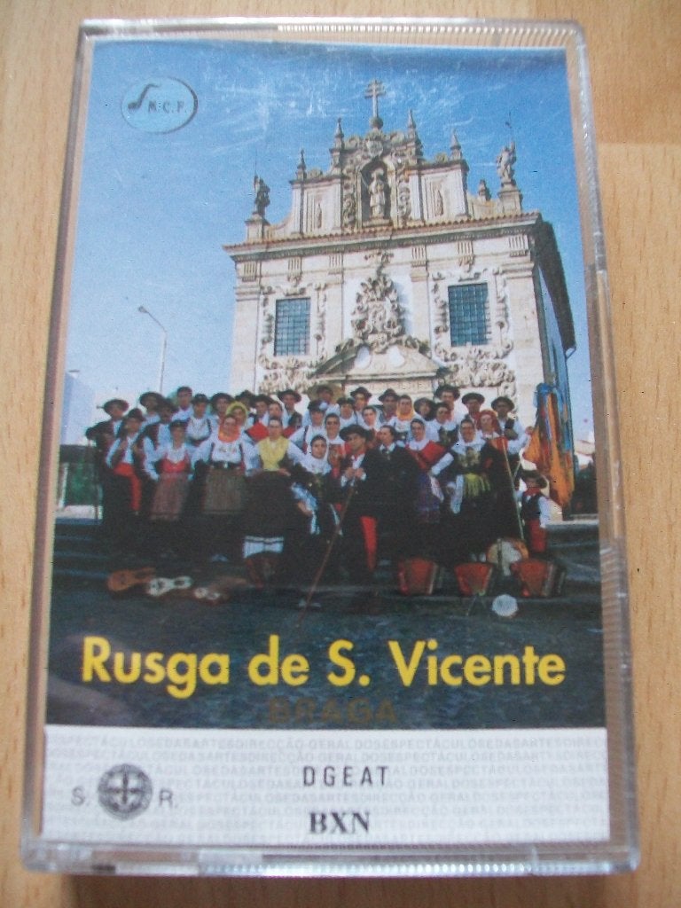 Cassettebandje - Rusga de S. Vicente - Braga - Portugal, 1 bandje, Ophalen of Verzenden, Zo goed als nieuw, Origineel