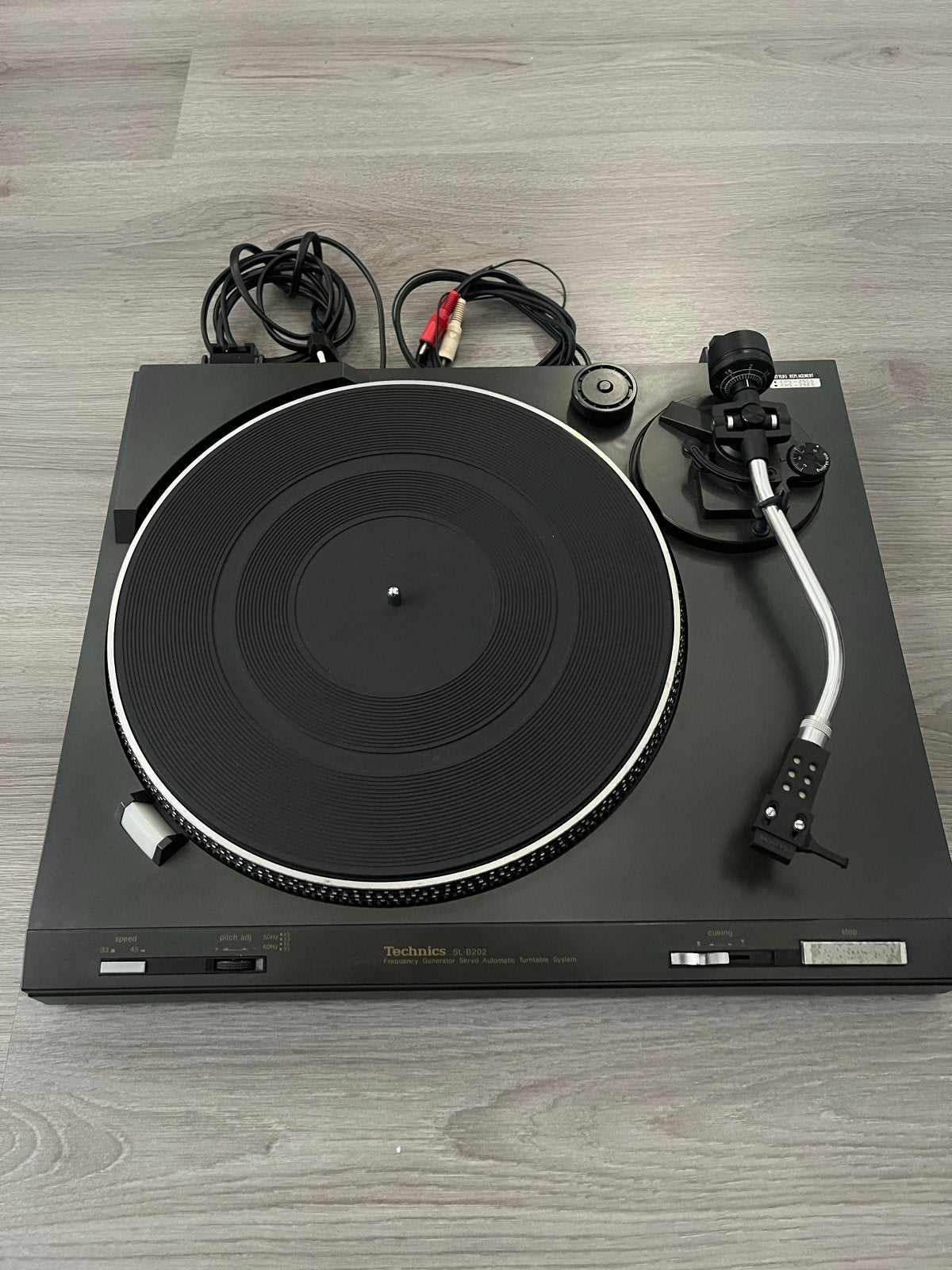 Technics SL-B202 Platenspeler - Geen stofkap, Gebruikt, Automatisch, Ophalen of Verzenden, Platenspeler