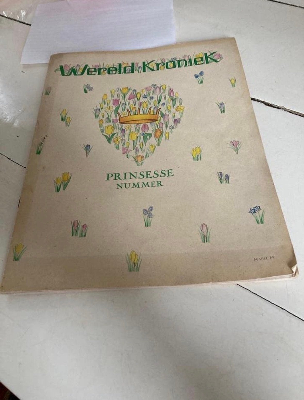 Zeldzaam Wereldkroniek 'Prinsesse Nummer' - Oranje Historie, Boeken, Ophalen of Verzenden, Gelezen, Overige typen