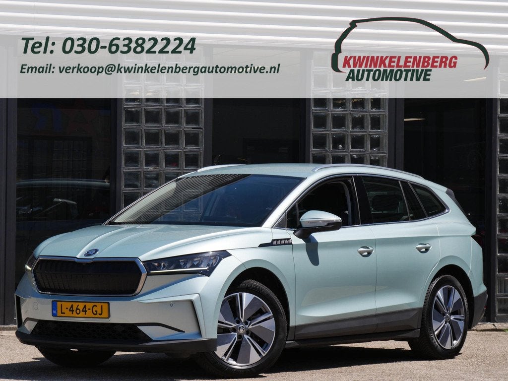 Skoda Enyaq iV 80/ ASSISTENTIE PACK/ TREKHAAK/ CLIMATE PACK/, Auto's, Skoda, Achterwielaandrijving, Gebruikt, 544 km, 80 kWh