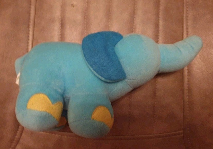 Olifant Knuffel - Tiwi Tupperware, Blauw, Ophalen of Verzenden, Zo goed als nieuw, Middelgroot (20 tot 80 cm)
