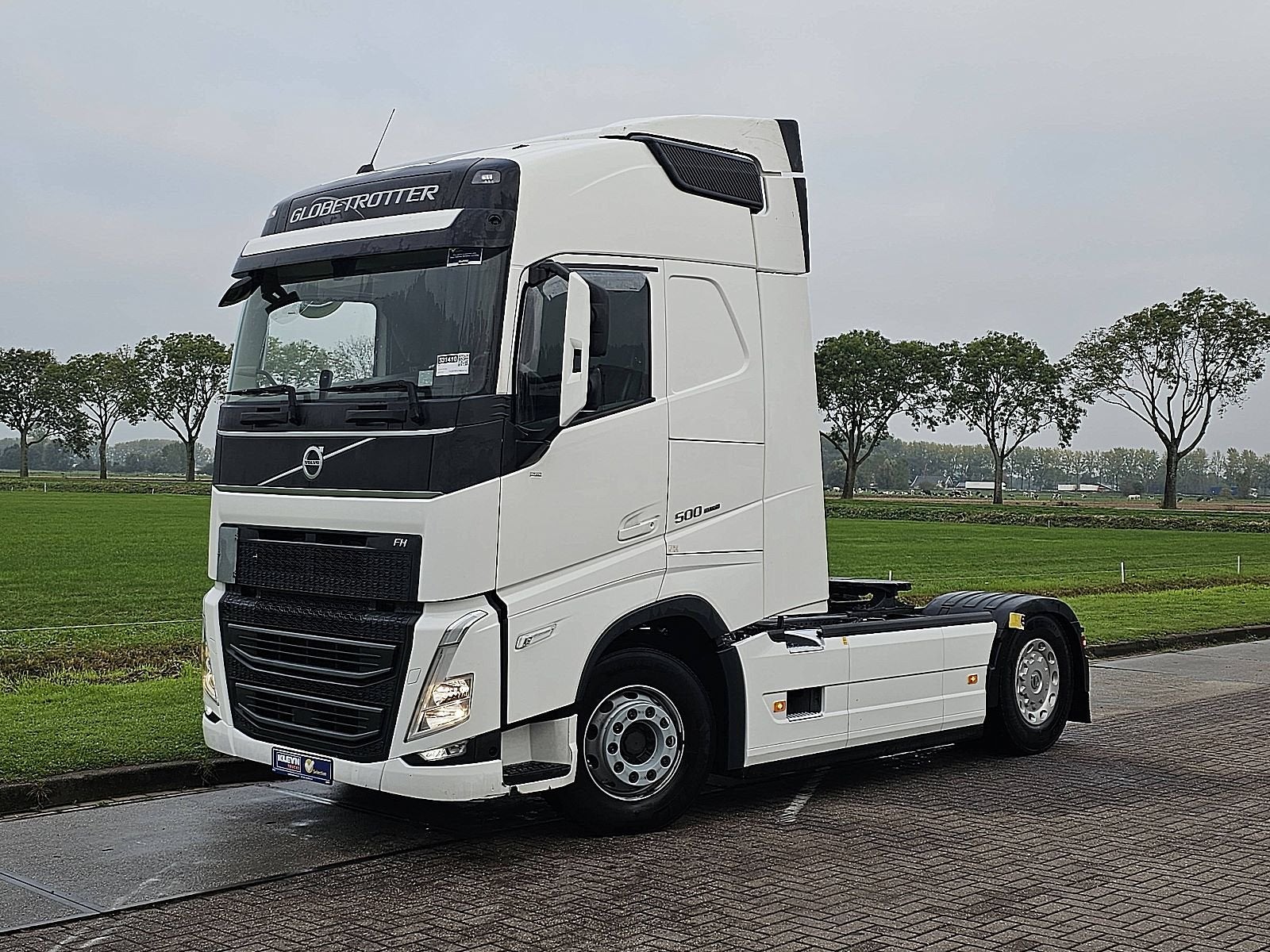 VOLVO FH 500, Auto's, Automaat, Euro 6, Wit, Leder