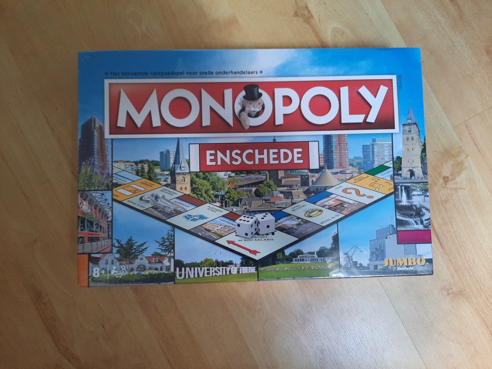 Monopoly Enschede - Het Vastgoedspel, Vijf spelers of meer, Ophalen of Verzenden, Gebruikt, Jumbo